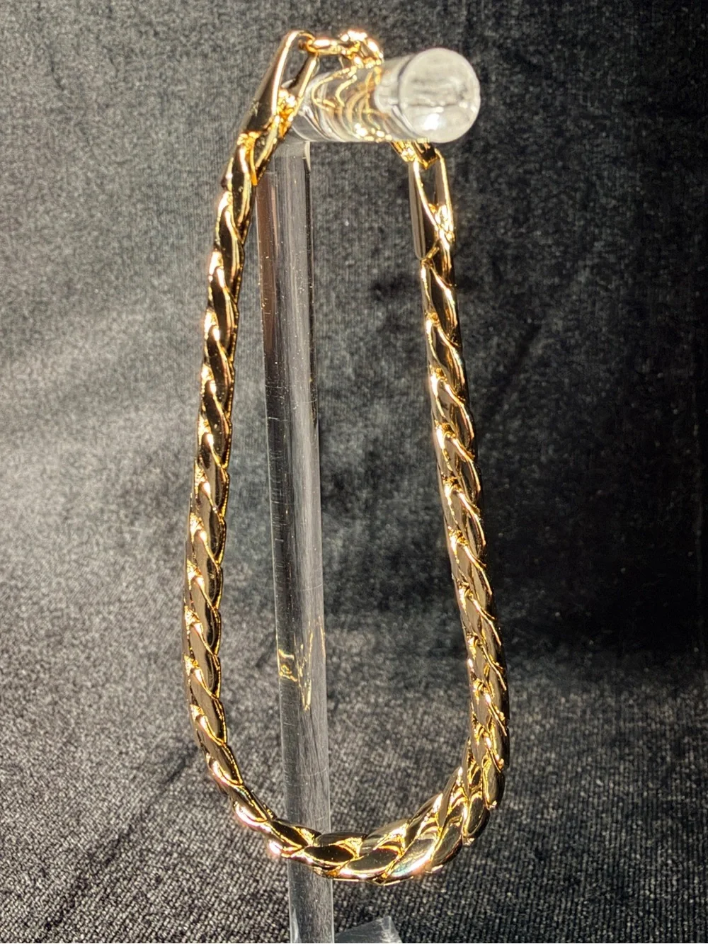 Miami Cuban 8in 7.5MM 14K Stamped Gold Filled Bracelet. Lobster Clasp. Brand new